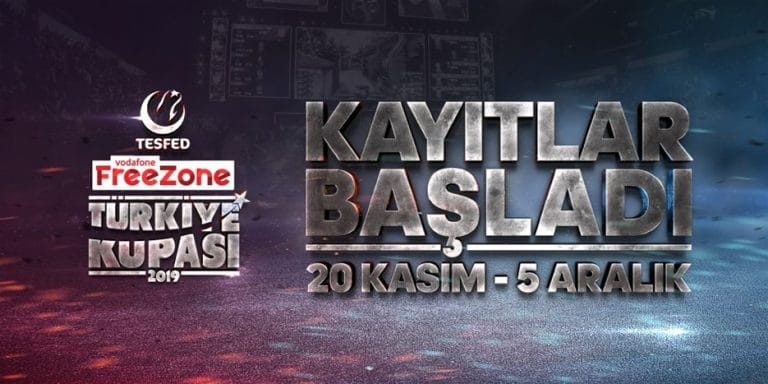 TESFED Vodafone Türkiye Kupası Kayıtları Açılıyor!