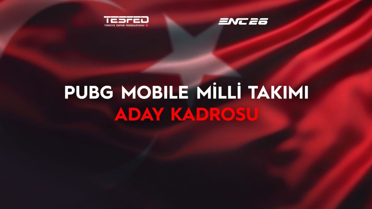 PUBG MOBILE Milli Takımı Aday Kadromuz Belli Oldu